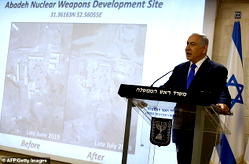 Iran is developing nuclear weapons, Israel PM says at dramatic press conference