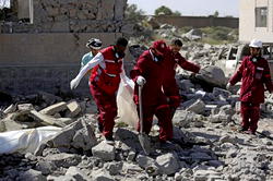 Saudi-led airstrikes on Yemen rebel-run prison kill over 100