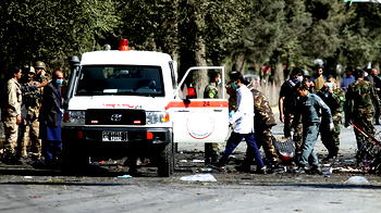 Taliban suicide attacks kill at least 48 before Afghan elections