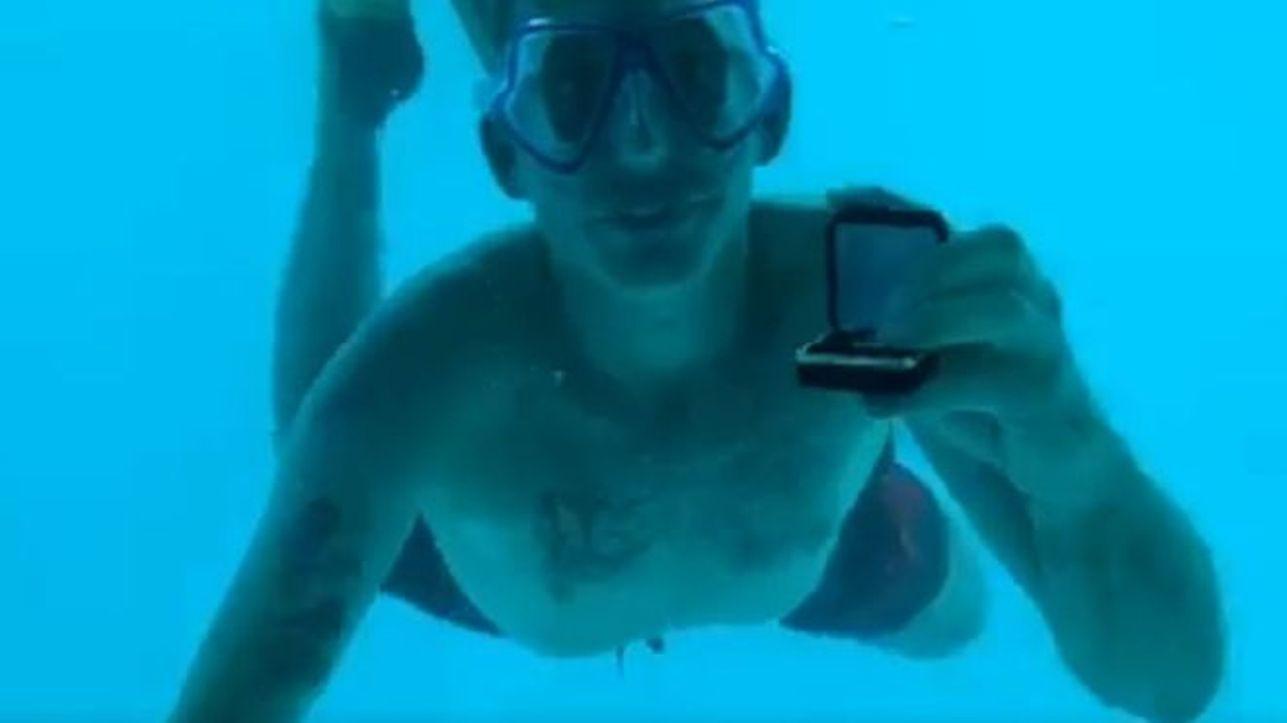 Man drowns while proposing to girlfriend underwater
