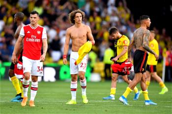 Arsenal blow two-goal lead at lowly Watford
