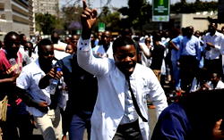 Zimbabwe deploys military doctors amid medical workers strike