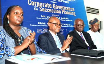 Alake, Dangote Gmd hinges survival of  indigenous firms on sound corporate governance