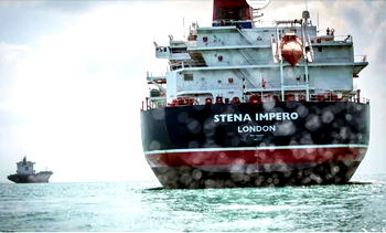 Iran releases British oil tanker leaves Iranian port to int’l waters