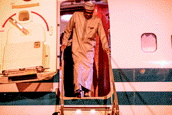 TICAD7: (Photos) Buhari arrives Abuja