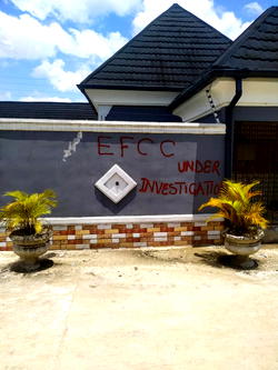 Photos: EFCC seals hotel, 3 houses owned by 2 suspected fraudsters