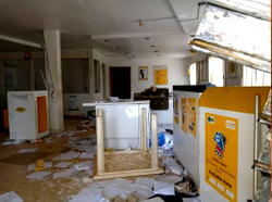 Xenophobia: Vandalised MTN office in Mararaba, Abuja (PHOTOS)