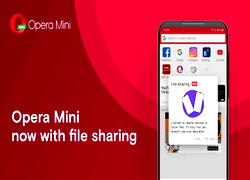 Opera Mini becomes the first browser to introduce offline file sharing
