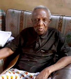 PATHETIC!  94-yr-old pensioner, Ugo, begs Buhari for pension 