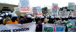 Breaking: Protesters storm UK high commission office over $9.6bn judgement (Photos)