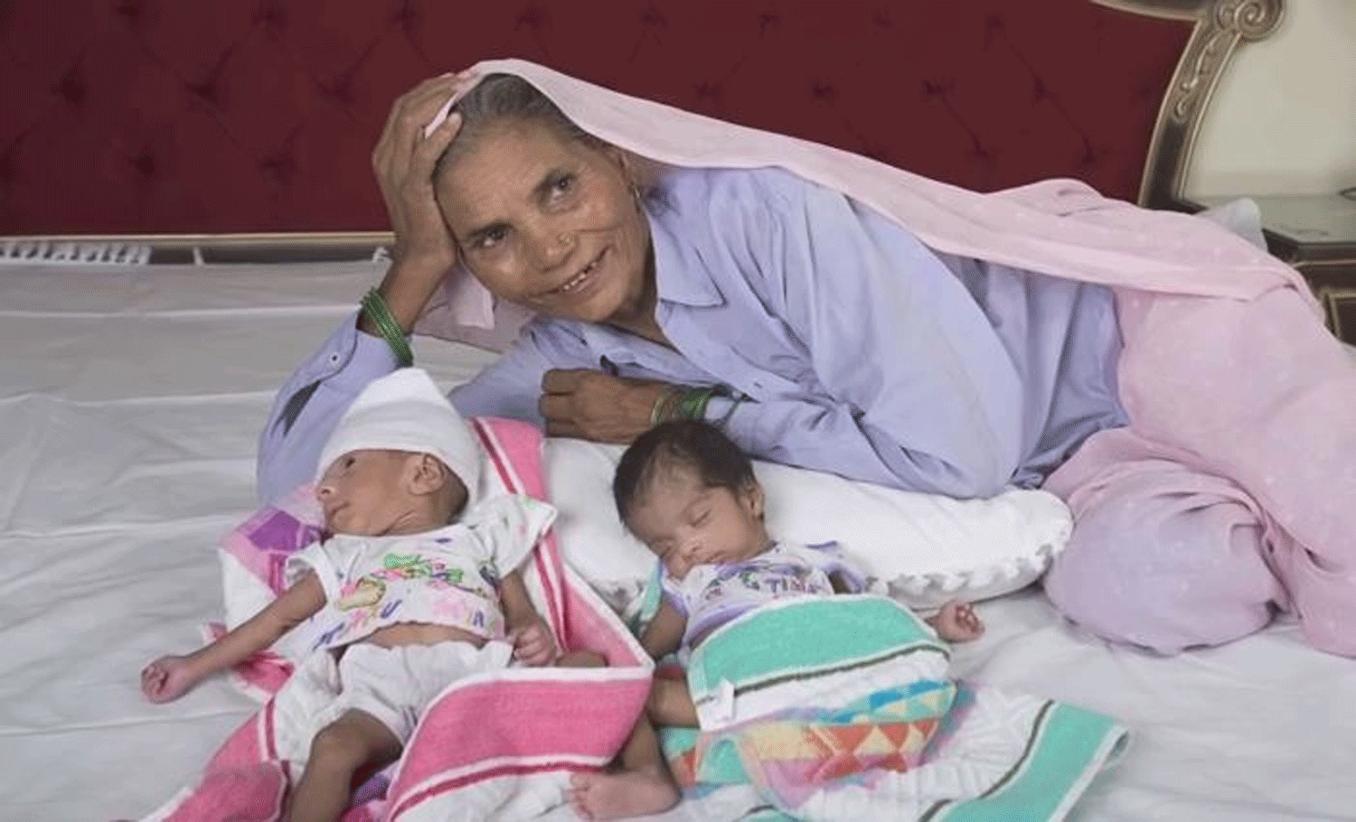 World Record: 74-year old woman to deliver twins