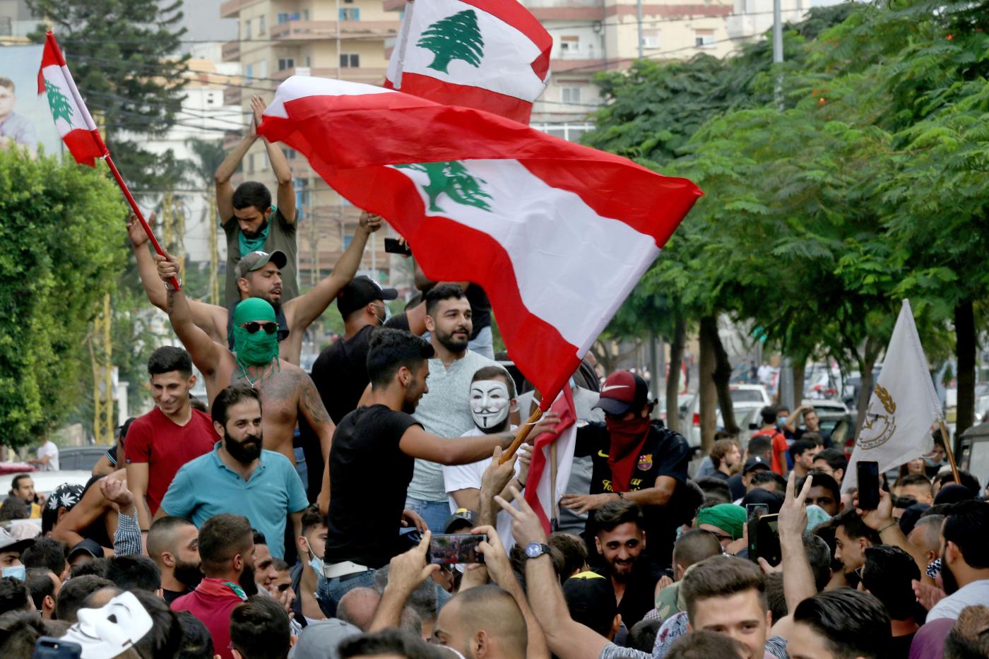 Saad Hariri, Lebanon, Protests