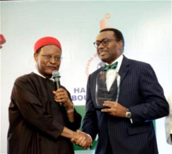Adesina honoured with Emeka Anyaoku Lifetime Achievement Award