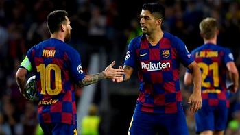 Messi can be convinced to stay at Barca, Suarez says