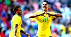 Neymar and Firmino to start against the Super Eagles