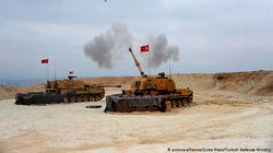 Thousands flee, dozens reported killed as Turkey pushes Syria assault