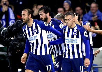 Late Digne own goal gives Brighton thrilling 3-2 win over Everton