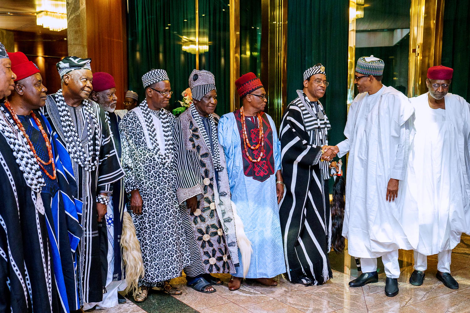 President Buhari receives courtesy visit from Benue delegates