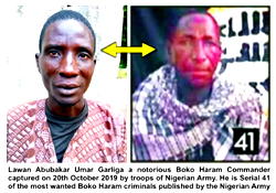 PHOTOS: Again, Army troops capture 16 top Boko Haram commanders in Borno