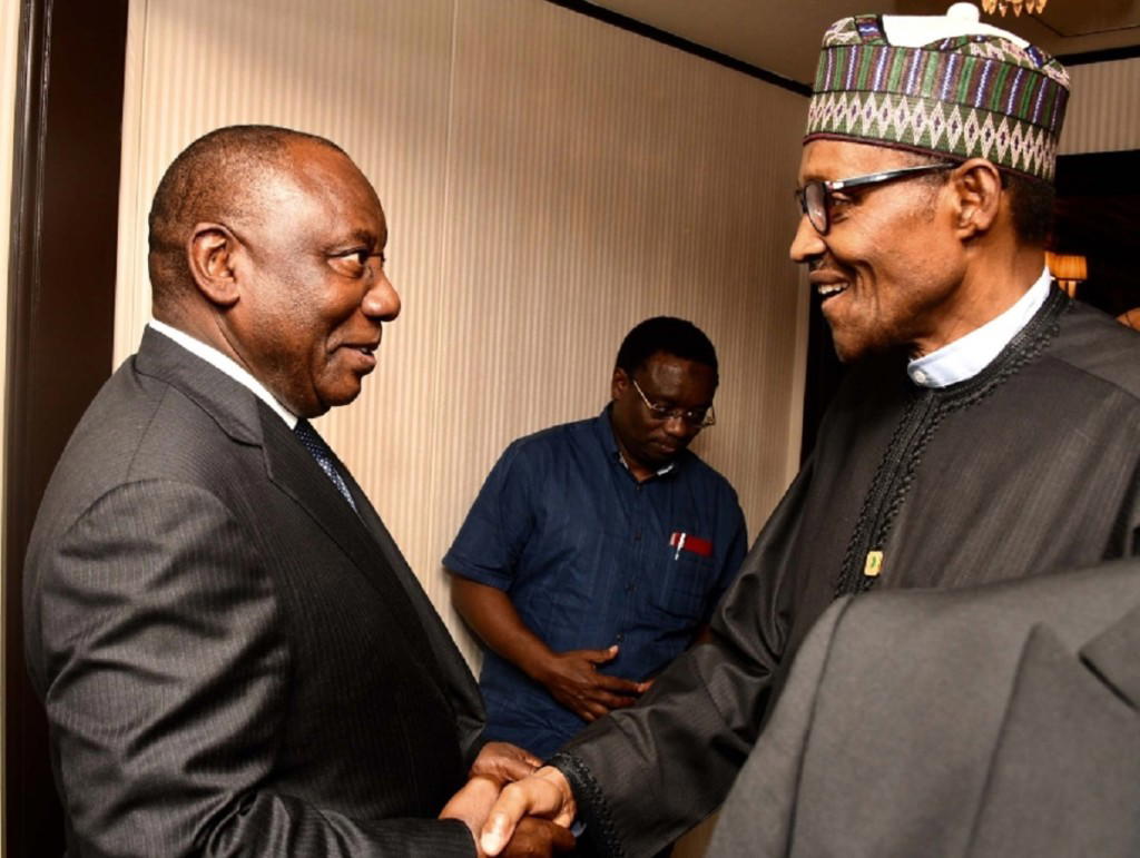 Buhari, Ramaphosa