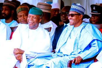 Osinbajo exudes confidence and passion in the performance of his job ―  Buhari