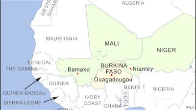 Burkina Faso, terrorists, village