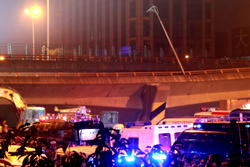 China bridge collapse kills three, injures two