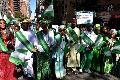 New York streets for Nigerian Independence Parade