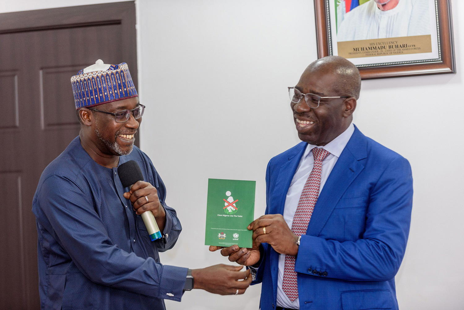 FG, UNICEF commend Obaseki as Edo launches open defecation-free road map