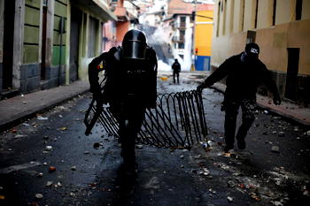 Ecuador arrests 350 people amidst ‘fuel subsidy cuts’ protest