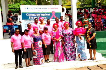 Enugu Governor’s wife advises women on cancer prevention