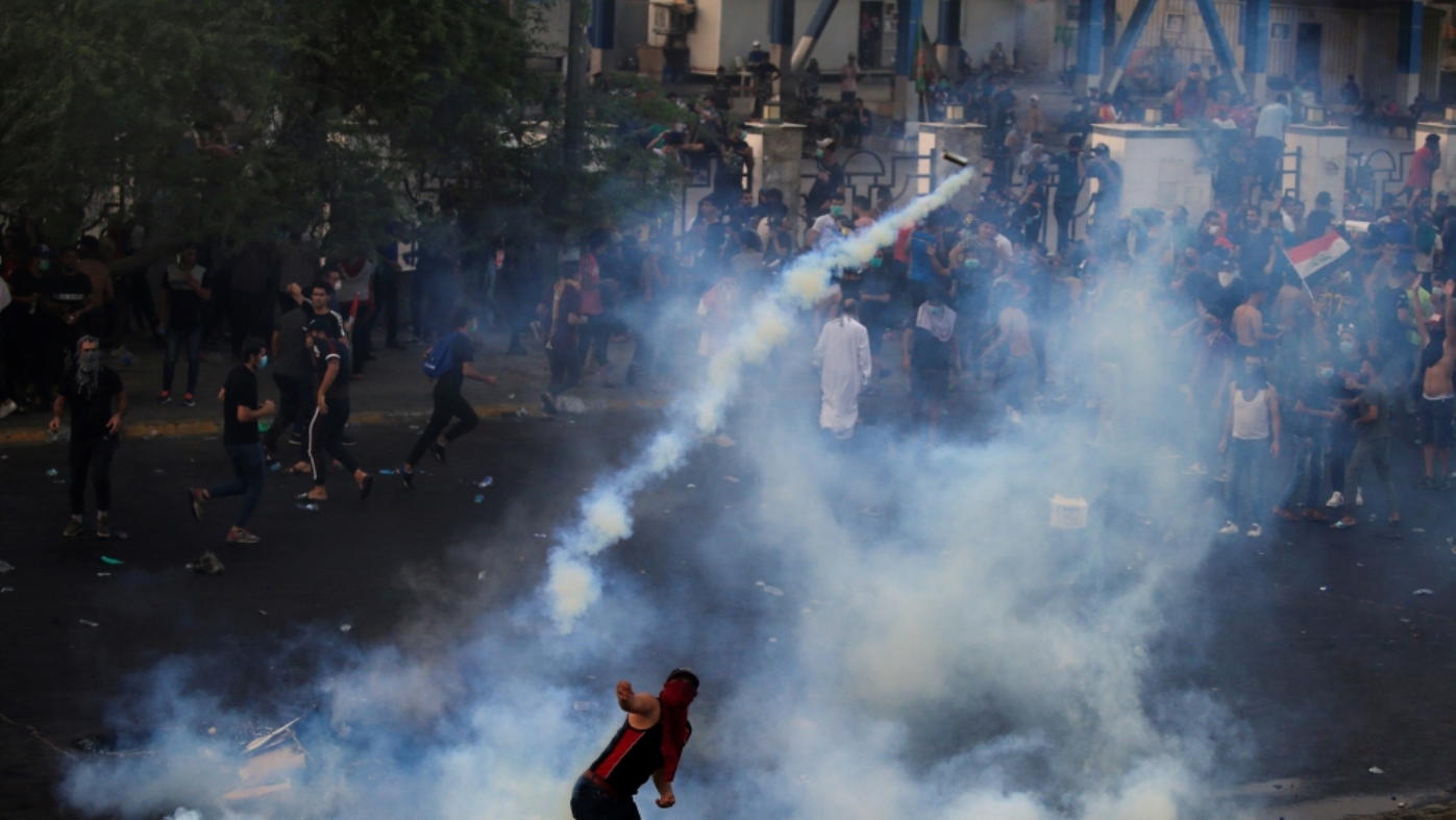 Three protesters, one policeman killed as Iraq protests turn violent