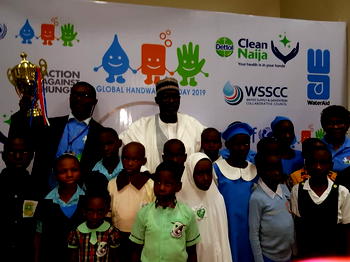 2019 Global Hand Washing Day: Minister engages children on prevention against killer diseases