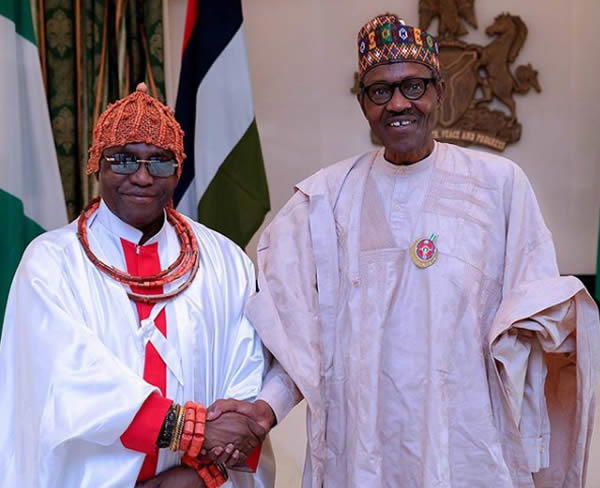 Benin monarch tasks FG on fostering viable economic environment