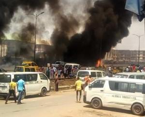 Tanker Fire: Onitsha traders blame poorly equipped fire service for losses