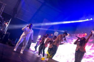 Eben leads over 6,000 voices at Joyful Noise Concert