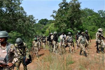 Troops sustain raid on criminals, kill 4 bandits, rescue 3 kidnapped victims, recover arms/ammunition