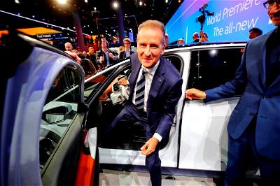 Volkswagen CEO says electric car shift won’t hurt margins: paper