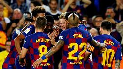 How 9-man Barca thrash Sevilla 4-0 in La Liga encounter