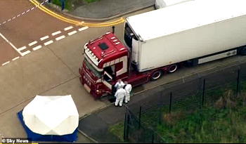 BUSTED: 39 dead bodies found in lorry container in Essex