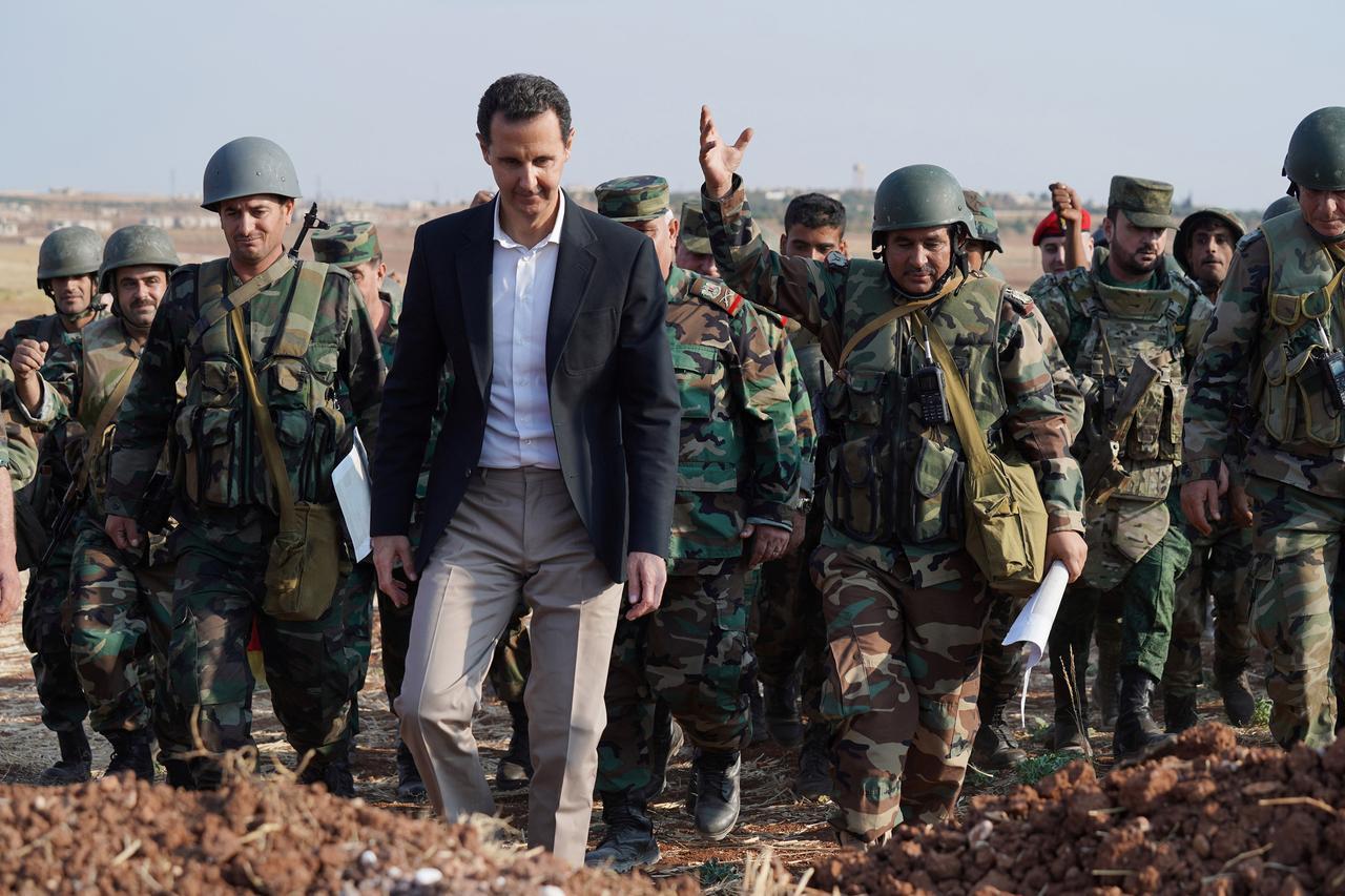 Assad labels Erdogan a ‘thief’ as he tours Idlib frontlines