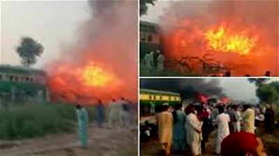 Pakistan, fire