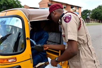 FRSC begins nationwide clampdown on motorcycles, tricycles without number plates