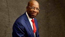 Obaseki celebrates with Oba of Benin on 3rd coronation anniversary