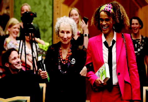 2019 Booker Prize, Atwood shares prize with Evaristo