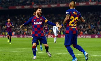 Messi inspires win over Napoli but Barca will need more against Bayern