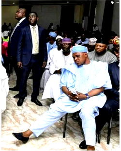 PHOTOS: Kogi PDP’s Guber candidate at a stakeholders meeting organised by INEC
