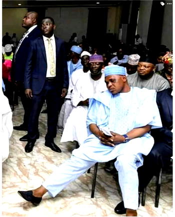 PHOTOS: Kogi PDP’s Guber candidate at a stakeholders meeting organised by INEC