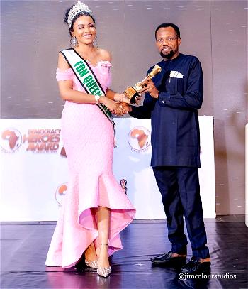 Queen Ayo Michealson bags most outstanding pageant Queen of the Year