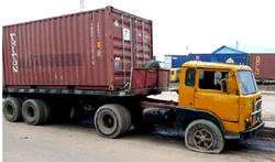 Truck crushes driver to death on Lagos-Abeokuta expressway